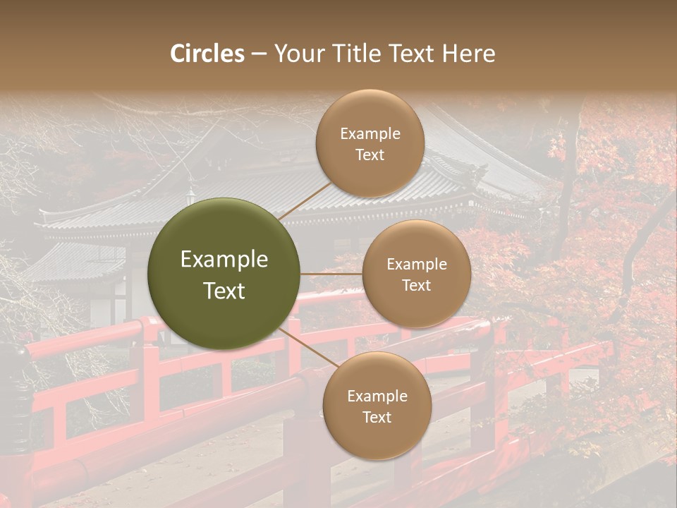 Japanese Buddhist Leaf PowerPoint Template