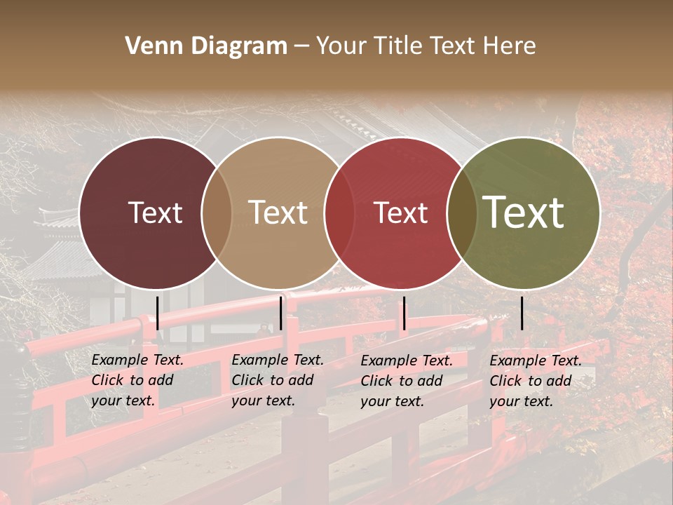 Japanese Buddhist Leaf PowerPoint Template