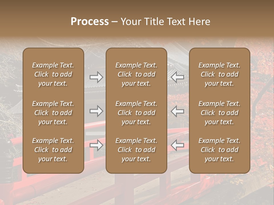 Japanese Buddhist Leaf PowerPoint Template