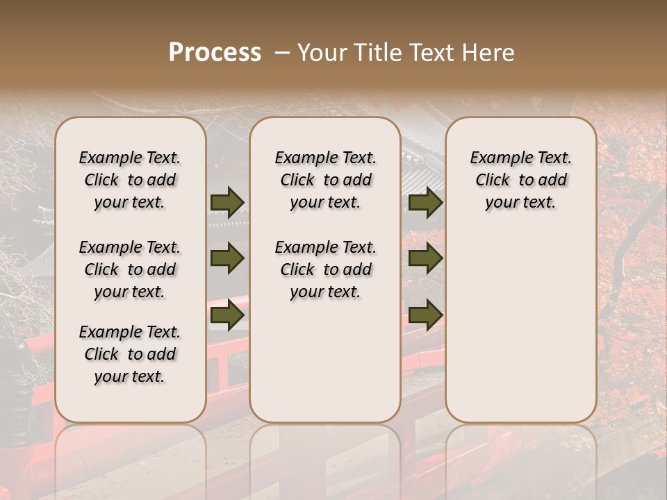 Japanese Buddhist Leaf PowerPoint Template