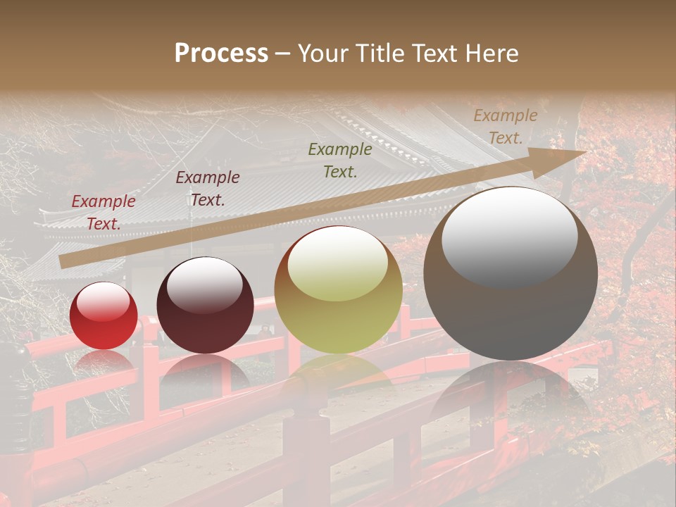Japanese Buddhist Leaf PowerPoint Template