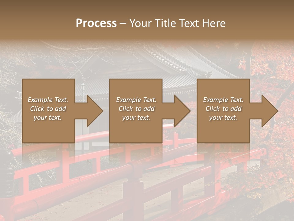 Japanese Buddhist Leaf PowerPoint Template