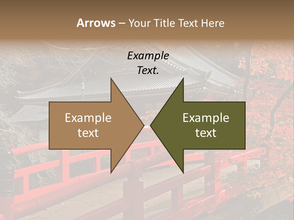 Japanese Buddhist Leaf PowerPoint Template