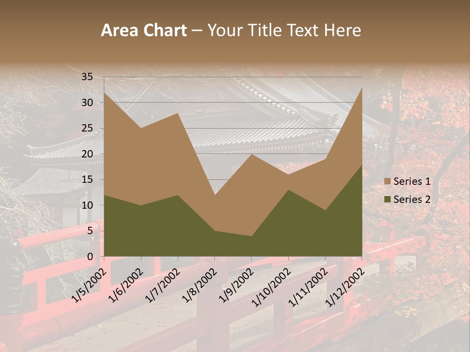 Japanese Buddhist Leaf PowerPoint Template