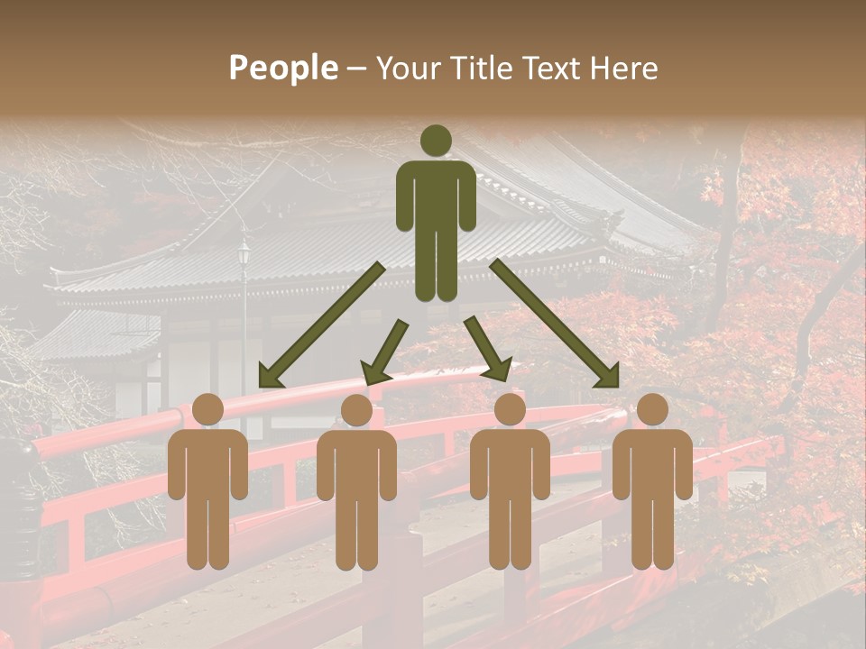 Japanese Buddhist Leaf PowerPoint Template