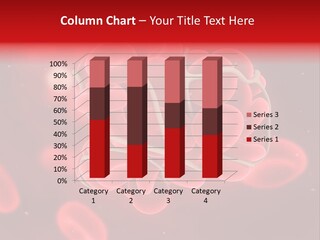 Red Microbiology Thrombosis PowerPoint Template