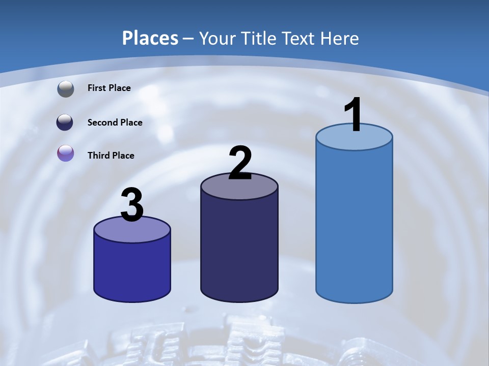 Chrome Black Mechanic PowerPoint Template