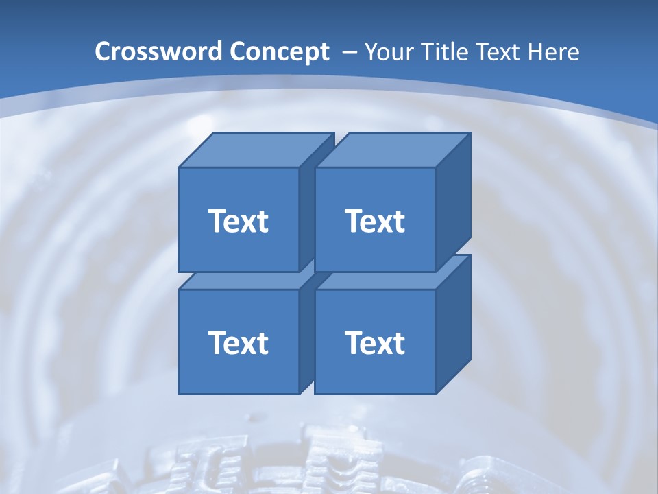 Chrome Black Mechanic PowerPoint Template