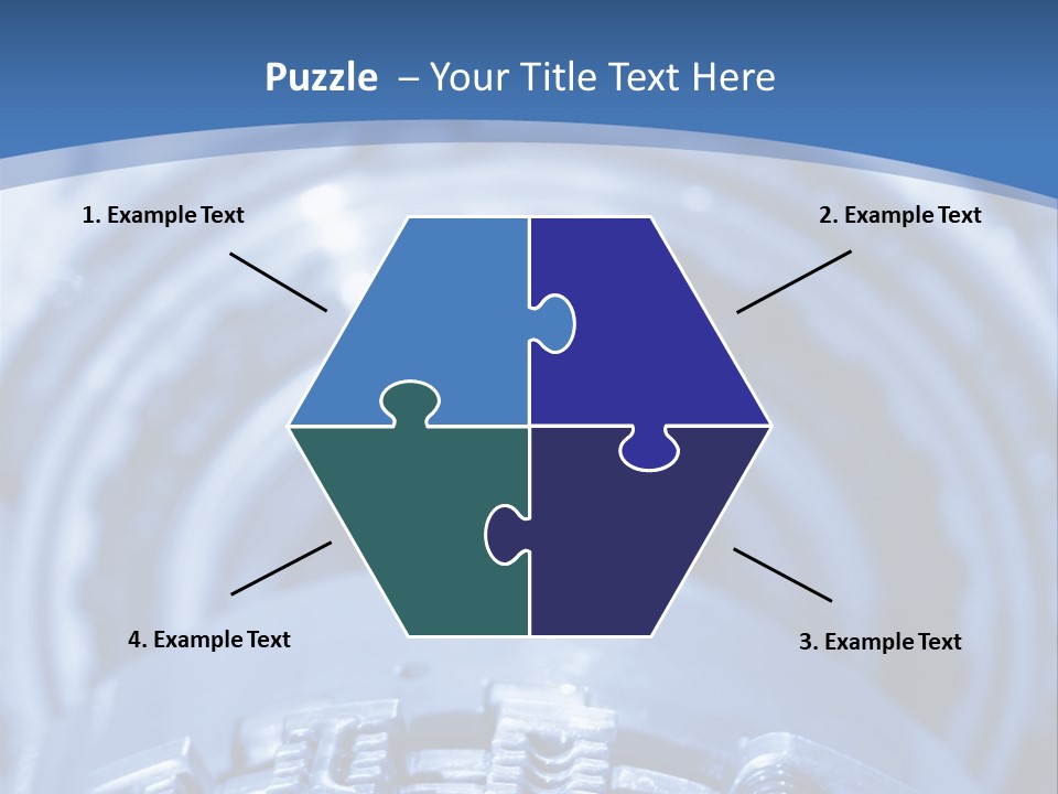 Chrome Black Mechanic PowerPoint Template