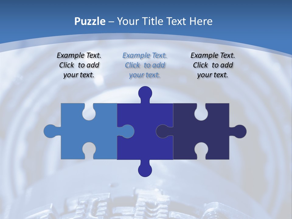 Chrome Black Mechanic PowerPoint Template