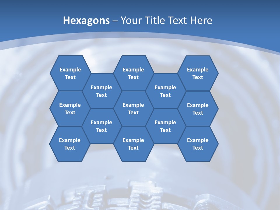 Chrome Black Mechanic PowerPoint Template