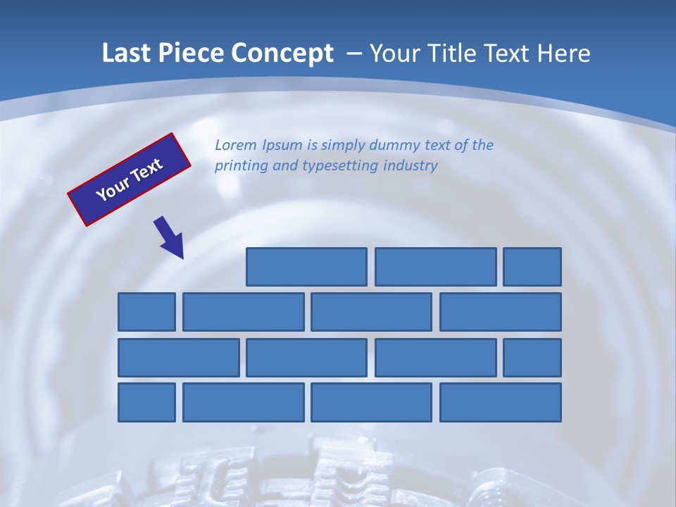 Chrome Black Mechanic PowerPoint Template