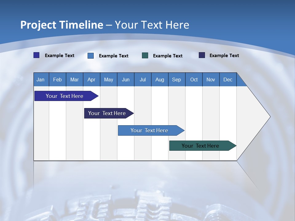 Chrome Black Mechanic PowerPoint Template