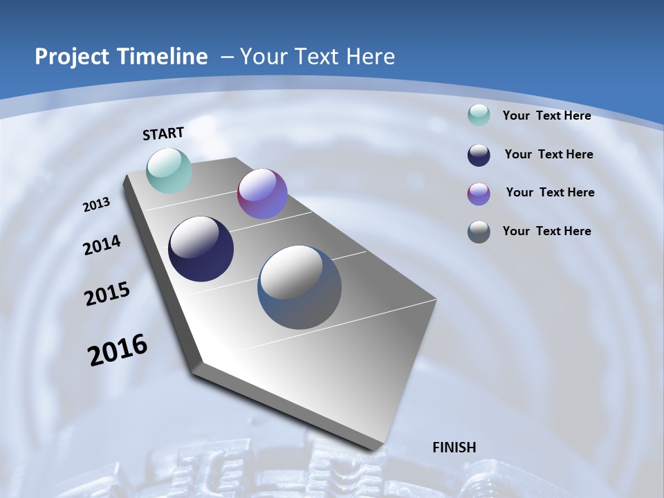 Chrome Black Mechanic PowerPoint Template