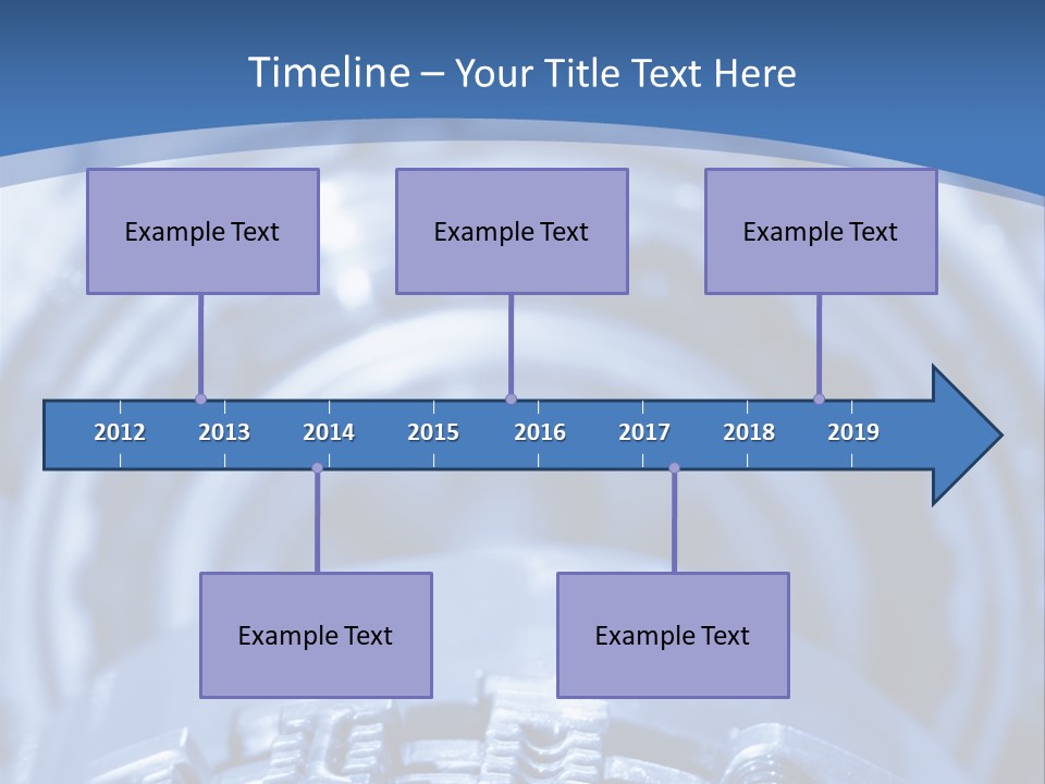 Chrome Black Mechanic PowerPoint Template