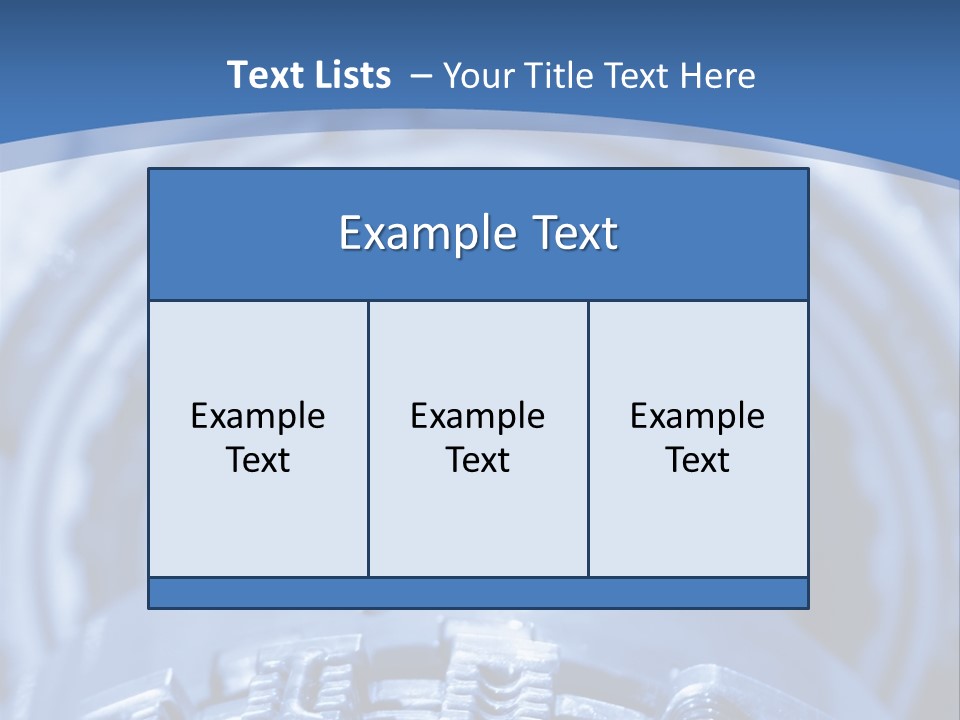 Chrome Black Mechanic PowerPoint Template