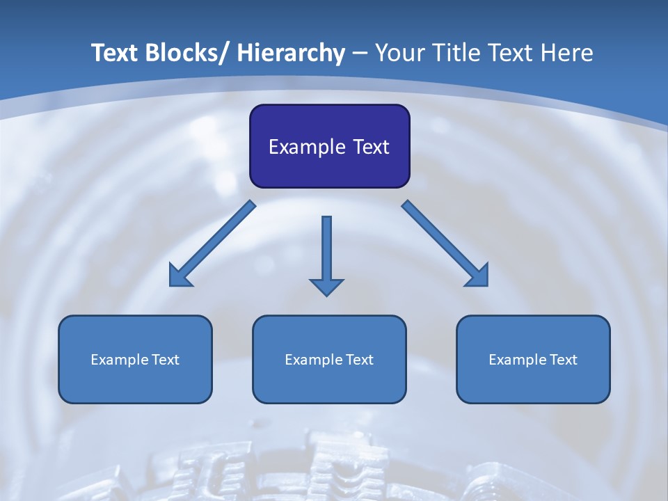 Chrome Black Mechanic PowerPoint Template