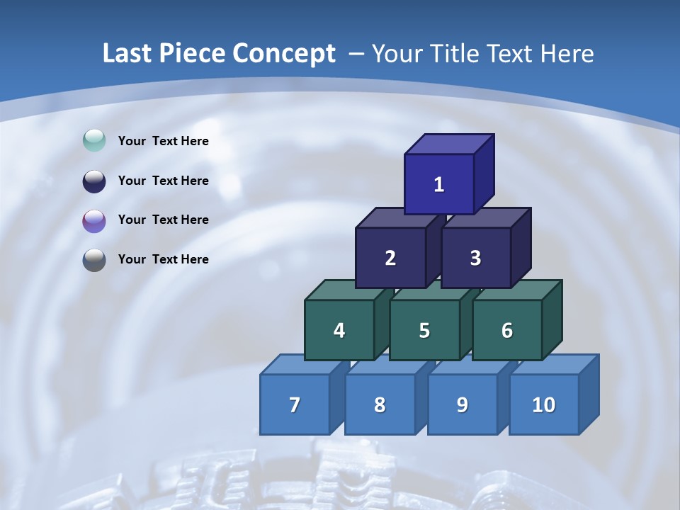 Chrome Black Mechanic PowerPoint Template