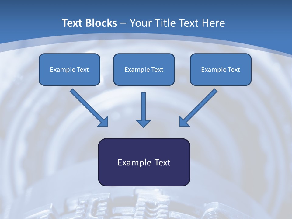 Chrome Black Mechanic PowerPoint Template