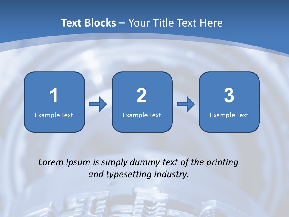 Chrome Black Mechanic PowerPoint Template