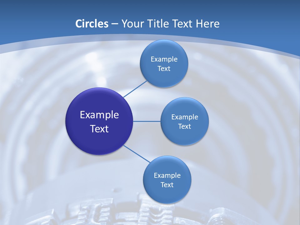 Chrome Black Mechanic PowerPoint Template