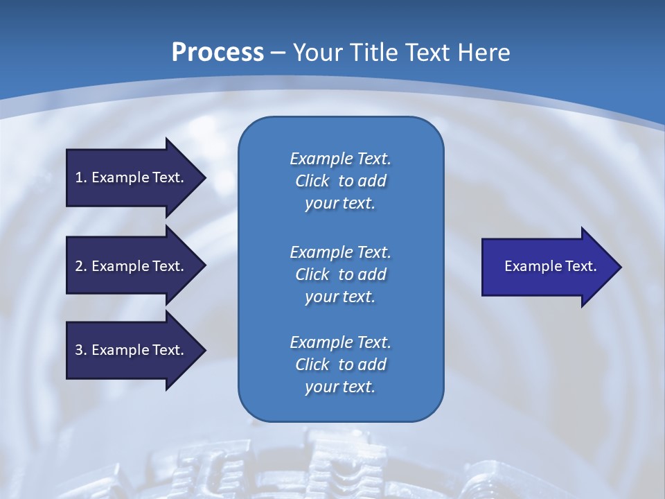 Chrome Black Mechanic PowerPoint Template