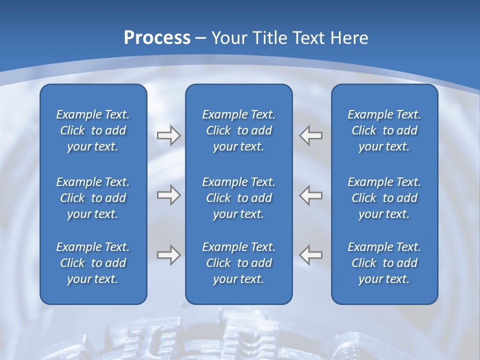 Chrome Black Mechanic PowerPoint Template