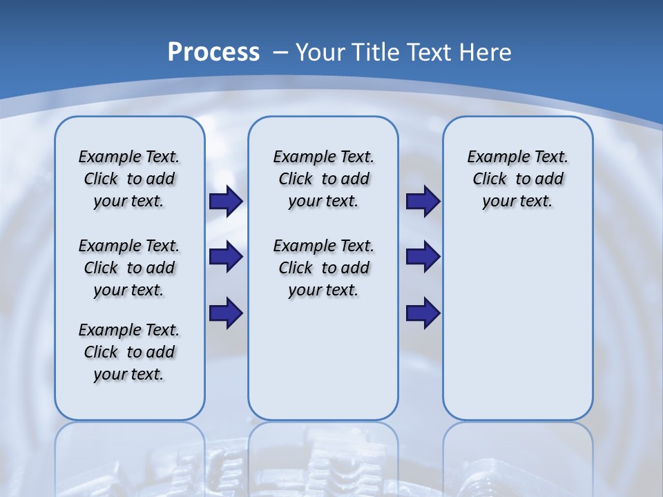 Chrome Black Mechanic PowerPoint Template