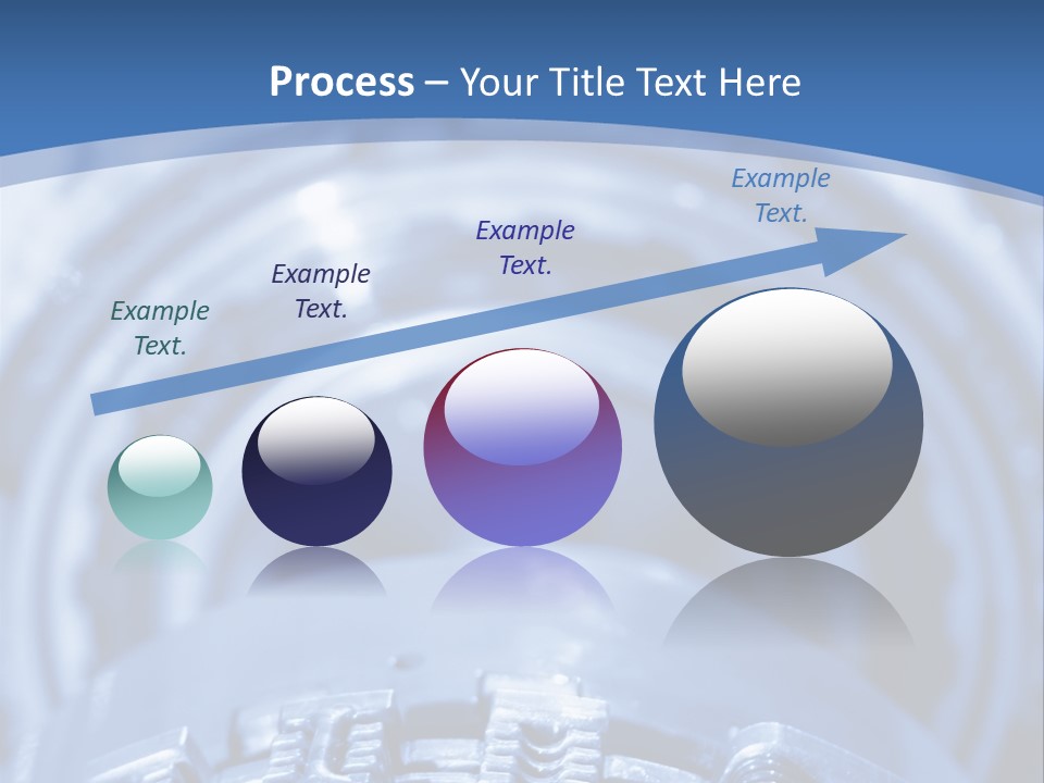 Chrome Black Mechanic PowerPoint Template