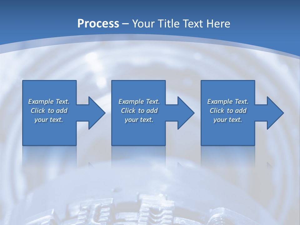 Chrome Black Mechanic PowerPoint Template