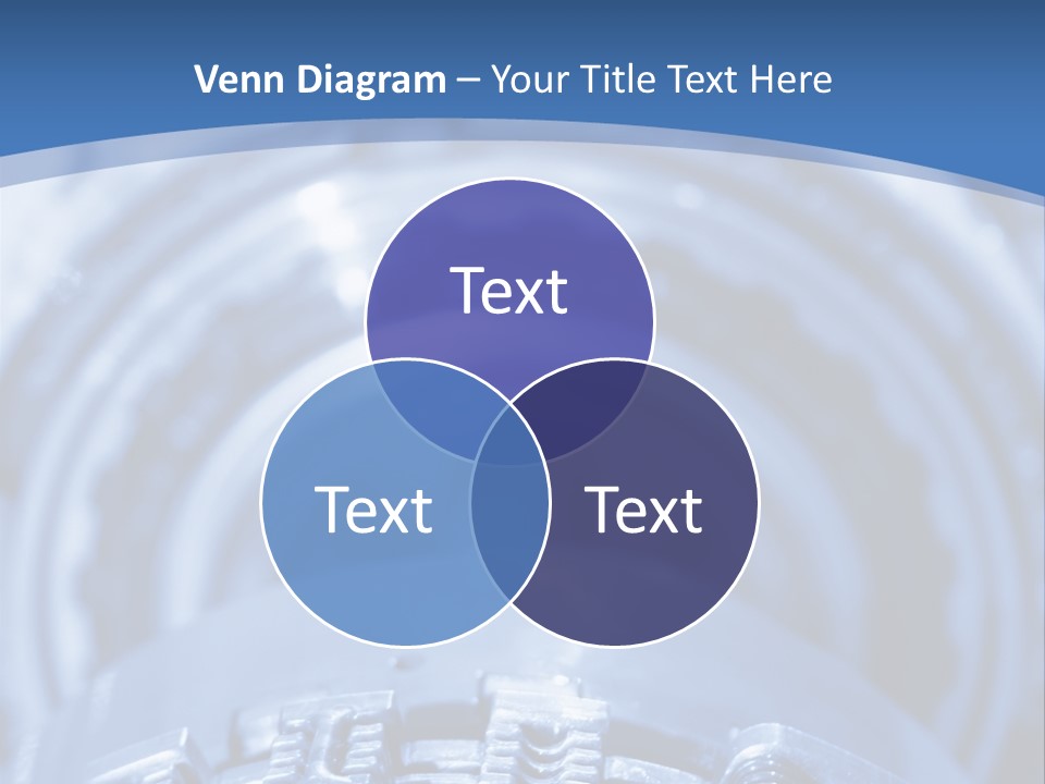 Chrome Black Mechanic PowerPoint Template