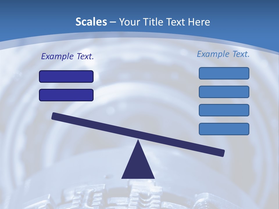 Chrome Black Mechanic PowerPoint Template