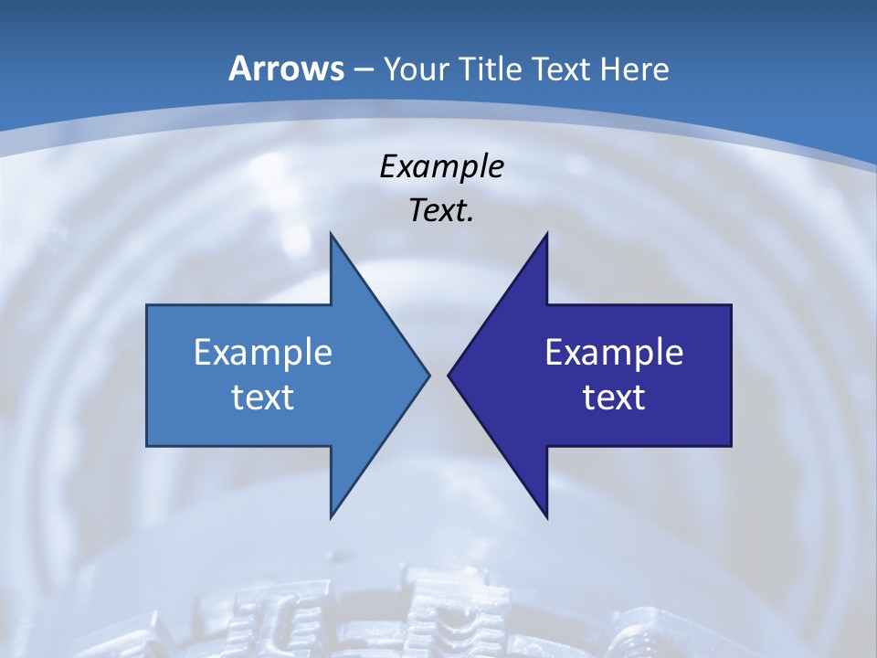 Chrome Black Mechanic PowerPoint Template