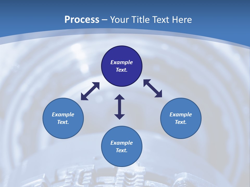 Chrome Black Mechanic PowerPoint Template