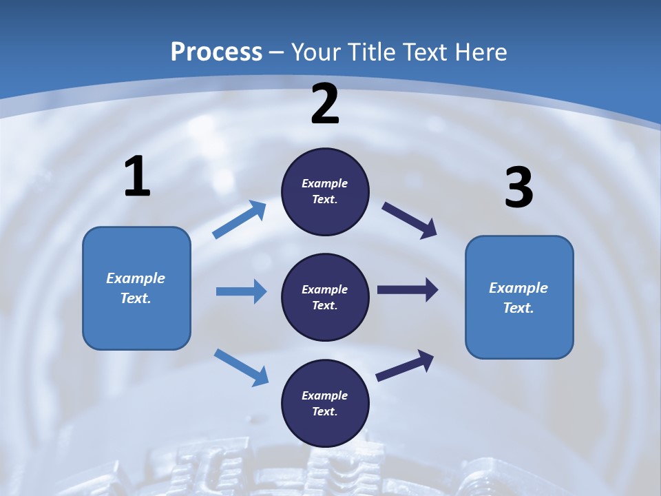 Chrome Black Mechanic PowerPoint Template