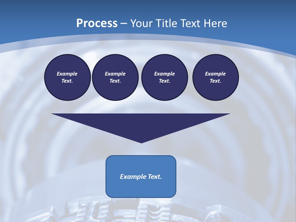Chrome Black Mechanic PowerPoint Template