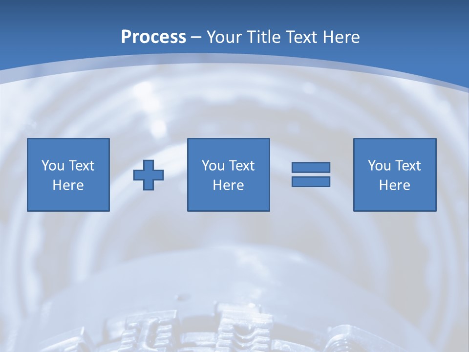 Chrome Black Mechanic PowerPoint Template