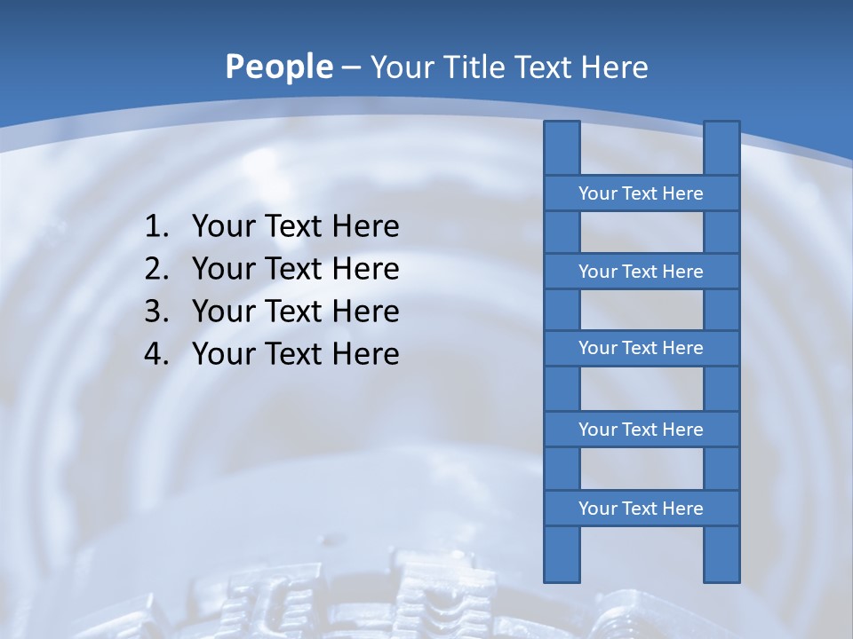 Chrome Black Mechanic PowerPoint Template