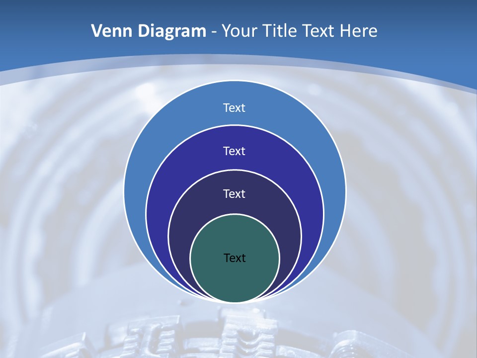Chrome Black Mechanic PowerPoint Template