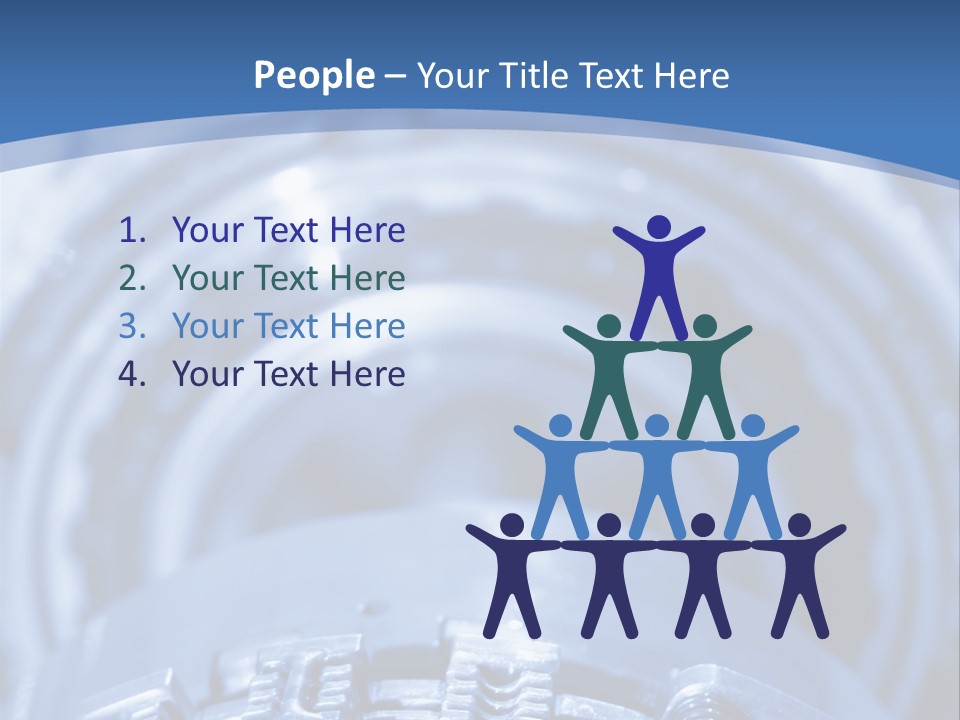 Chrome Black Mechanic PowerPoint Template