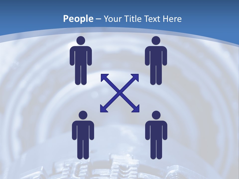 Chrome Black Mechanic PowerPoint Template