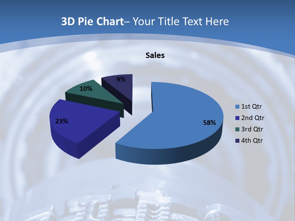 Chrome Black Mechanic PowerPoint Template