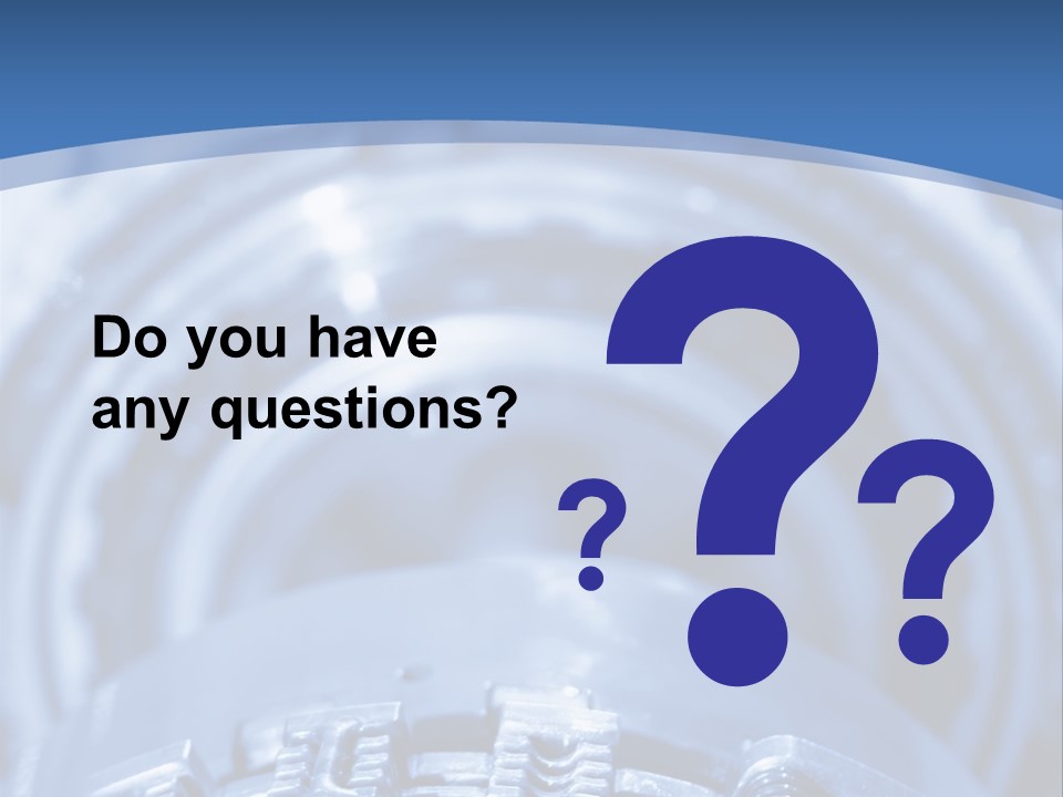 Chrome Black Mechanic PowerPoint Template