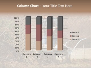 Metal Outdoor Fireplace PowerPoint Template