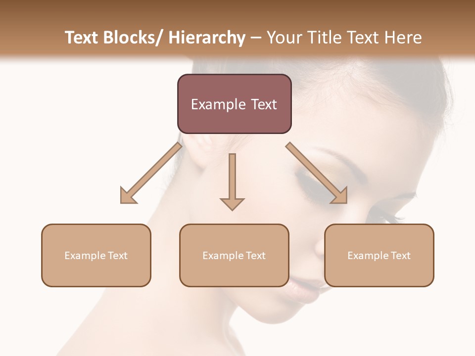 Naked Yellow Make Up PowerPoint Template