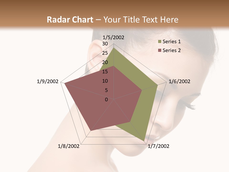 Naked Yellow Make Up PowerPoint Template
