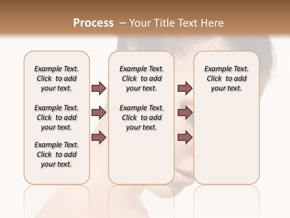 Naked Yellow Make Up PowerPoint Template
