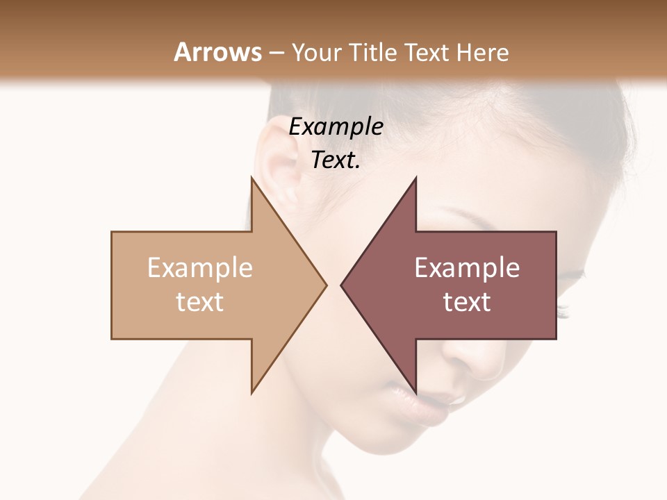 Naked Yellow Make Up PowerPoint Template