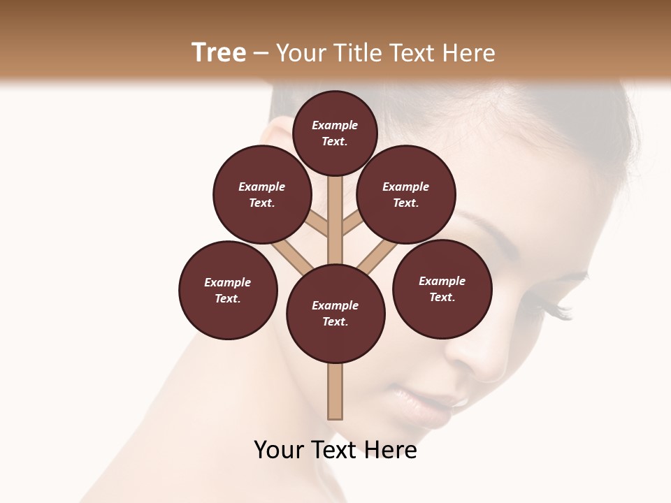 Naked Yellow Make Up PowerPoint Template