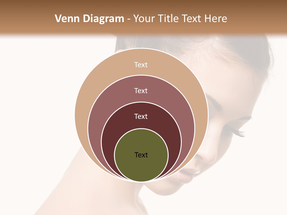 Naked Yellow Make Up PowerPoint Template